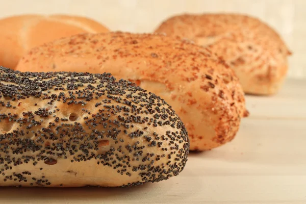 Bread rolls close up — Stock Photo, Image