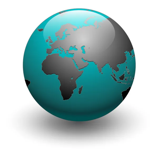 Earth globe vector — Stockvector