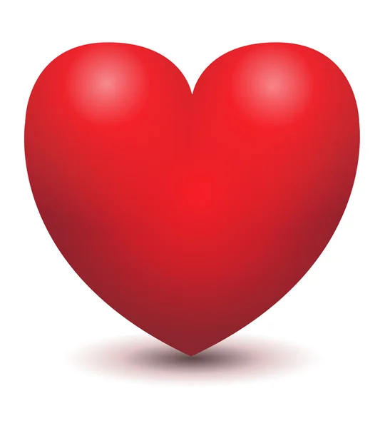 3D διάνυσμα καρδιά — Διανυσματικό Αρχείο