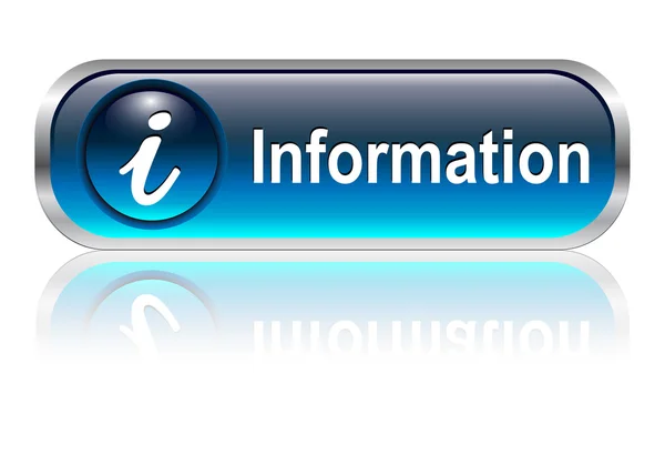 Info icon, button — Stock Vector