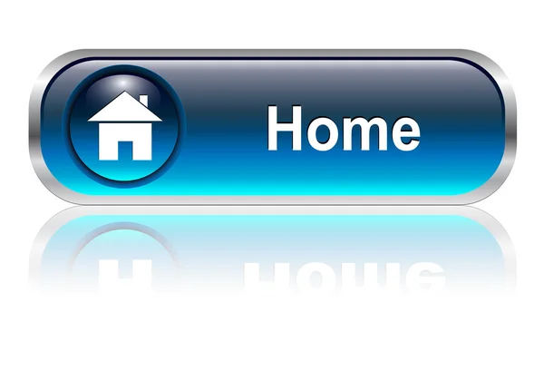 Domů icon, tlačítko — Stockový vektor