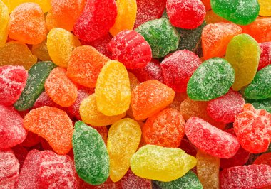 Jelly candies background clipart