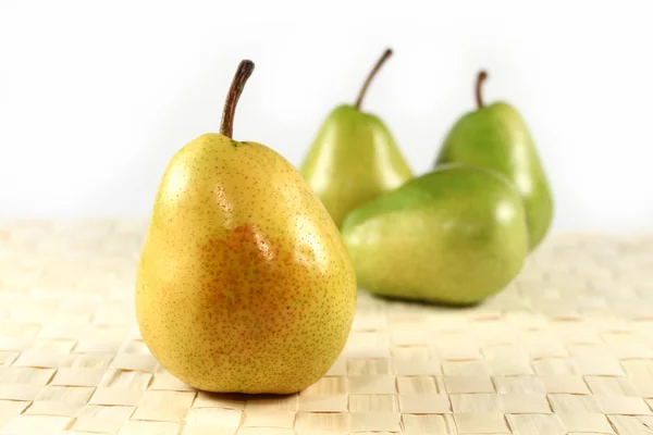 Grupp av päron — Stockfoto