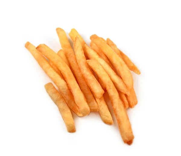 Franse frietjes geïsoleerd — Stockfoto