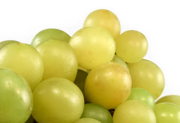 孤立的绿葡萄 — 图库照片