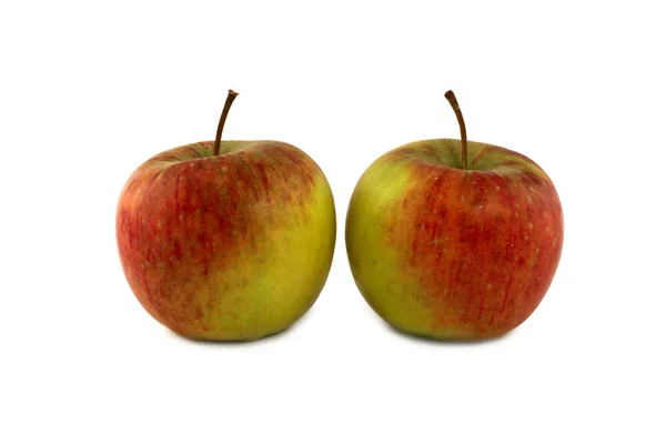Äpplen isolerade — Stockfoto