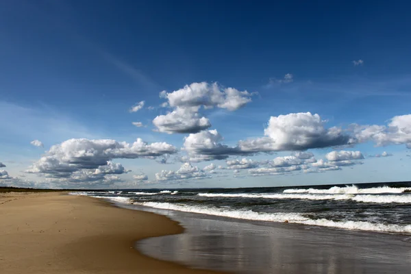 Plaża pejzaż poziomy — Zdjęcie stockowe