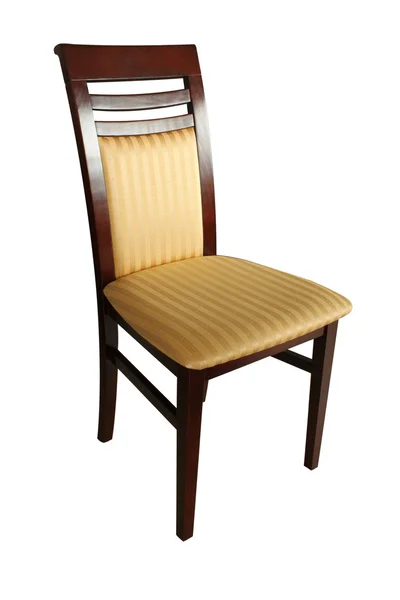 Izole ahşap sandalye — Stok fotoğraf