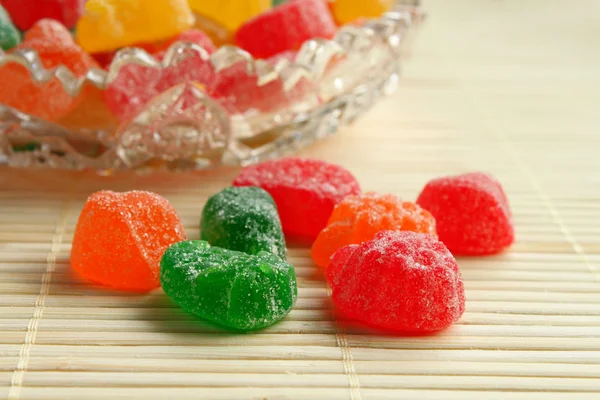 Красочные конфеты с желе — стоковое фото