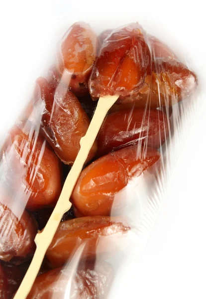 Dried red date isolated — Stock Photo, Image