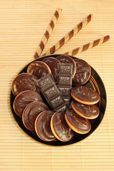 Biscuits au chocolat doux — Photo