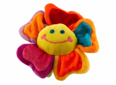 Happy flower toy clipart