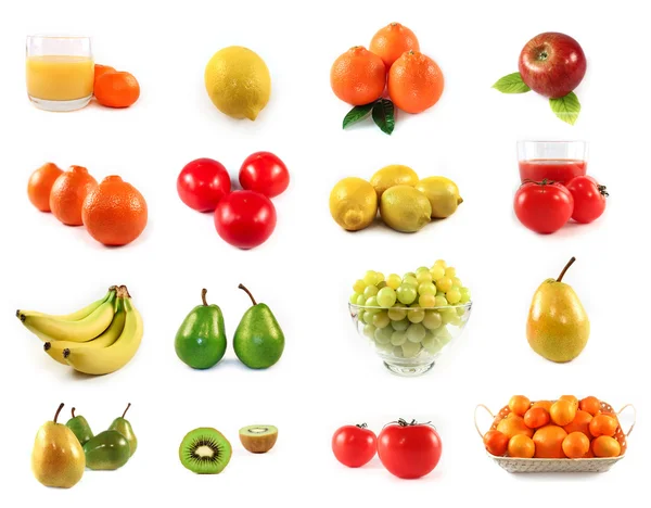 Recogida de frutas aislada —  Fotos de Stock