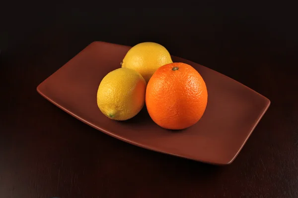 Composition orange et citrons — Photo