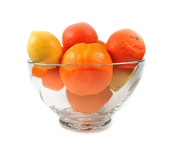 Πορτοκάλια μανταρίνια και λεμόνι — Φωτογραφία Αρχείου