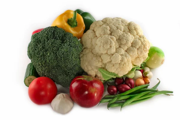 Összetétele friss zöldségek — Stock Fotó