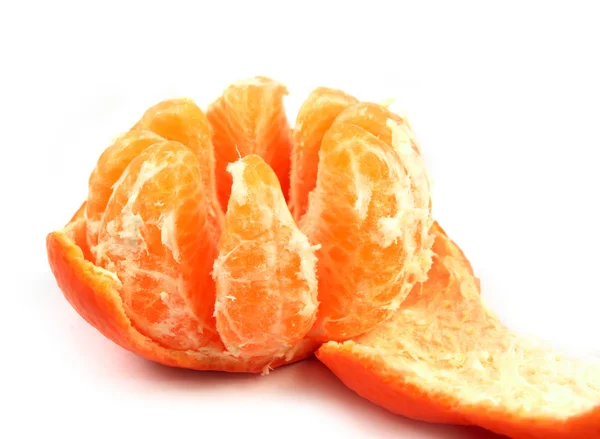Orange mûre isolée — Photo