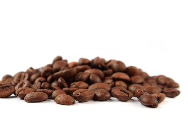 Coffee beans isolated clipart