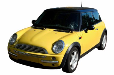 Small car isolated clipart