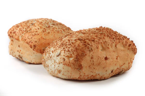 Rolos de pão com sementes de girassol — Fotografia de Stock