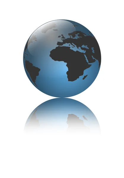 Λογότυπο πλανήτη γη — Διανυσματικό Αρχείο