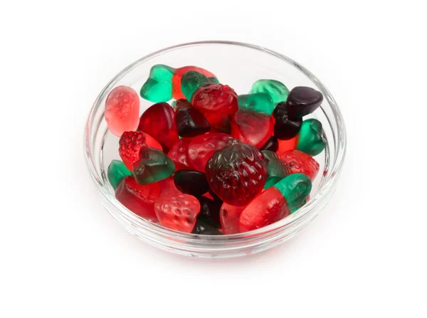 Coloridos caramelos de jalea macro —  Fotos de Stock