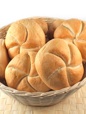 Bread rolls isolated clipart