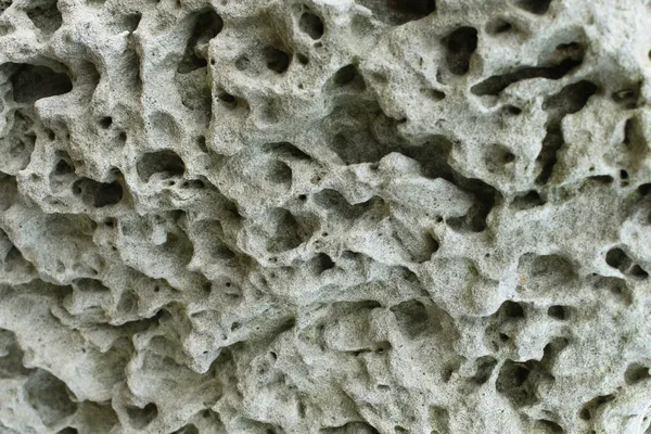 Textura de pedra com furos — Fotografia de Stock