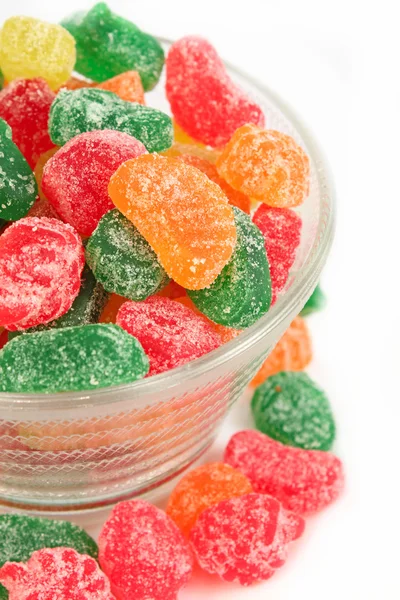 Colorful candies isolated — Stock Photo, Image