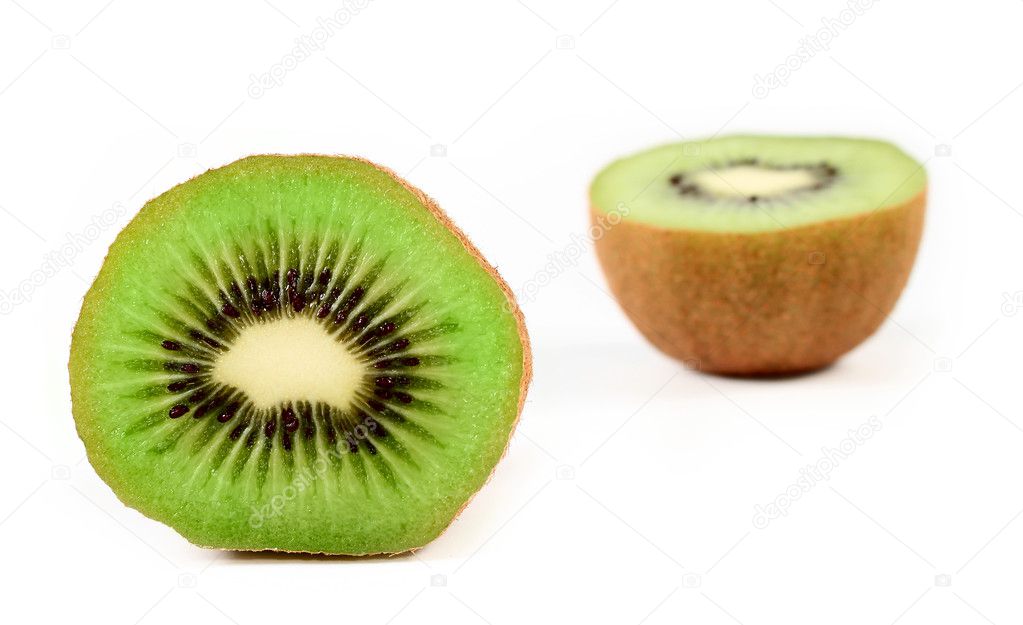 Kiwi fruit cut in half — Stock Photo © cobalt88 2050362