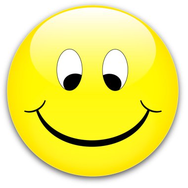 Smile button clipart