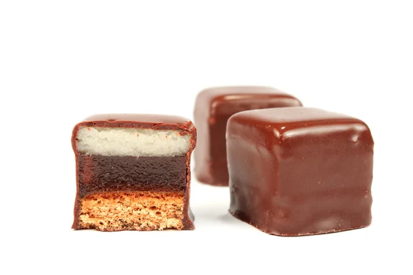Chocolate caramelo aislado — Foto de Stock