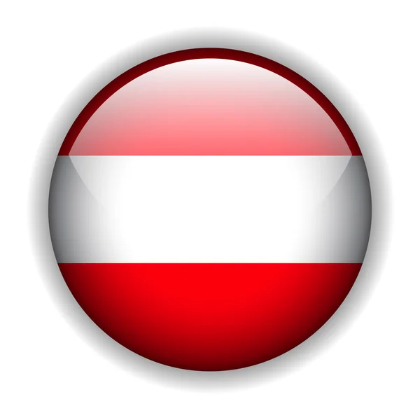 Bandiera austriaca — Vettoriale Stock