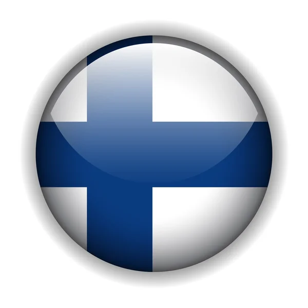 Bandeira da Finlândia — Vetor de Stock