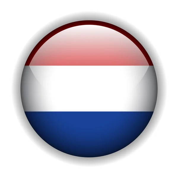 Vlag van holland — Stockvector