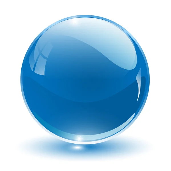 Sphère cristalline 3D — Image vectorielle