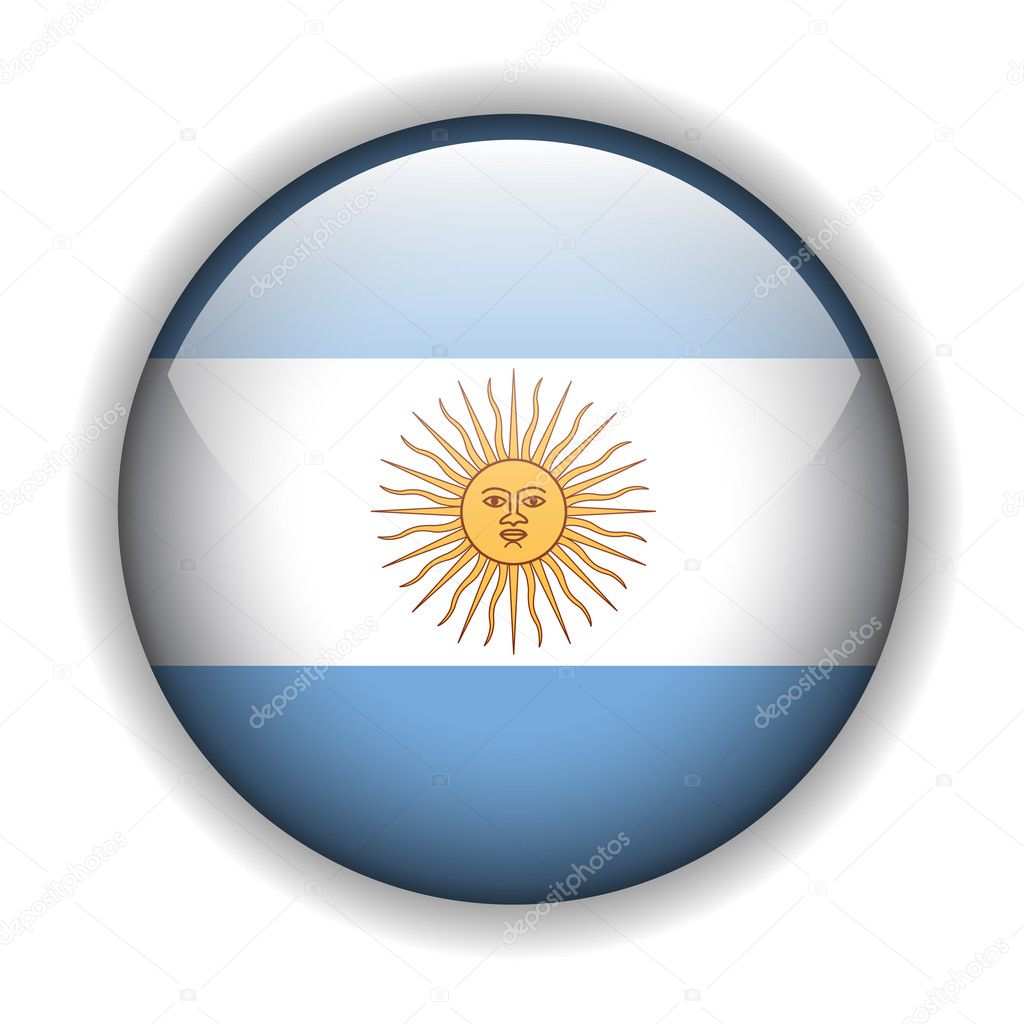Download Argentina flag button, vector — Stock Vector © cobalt88 ...