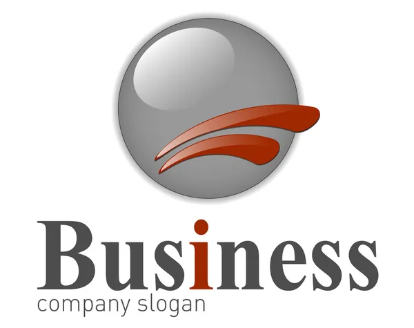 Elegáns üzleti logo. — Stock Vector