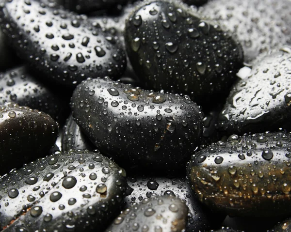 Чорні камені — стокове фото