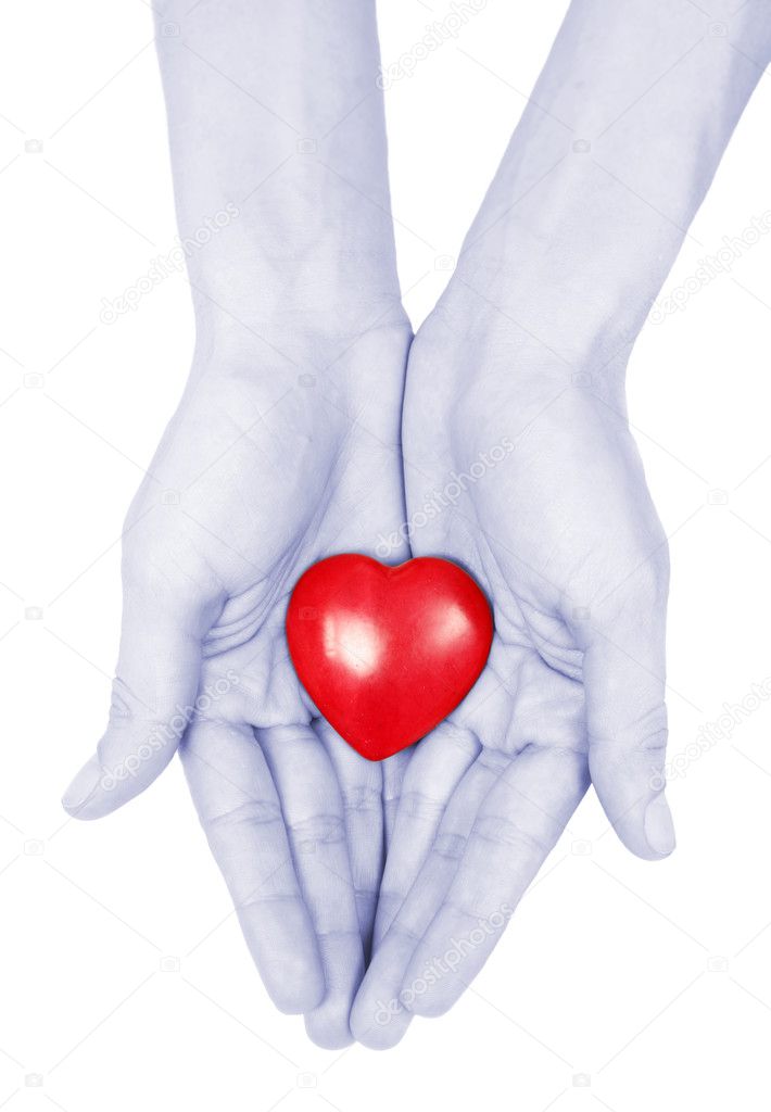Heart giving