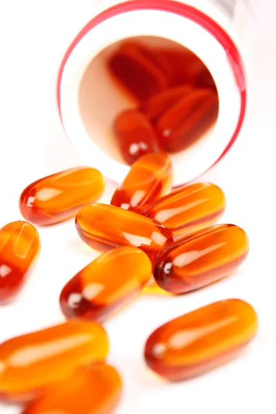 Lecytyna tabletki — Zdjęcie stockowe