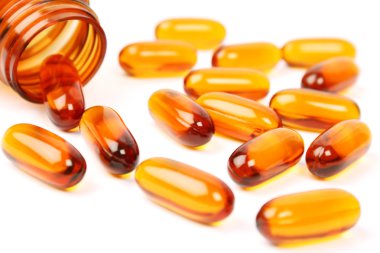 Lecithin pills clipart