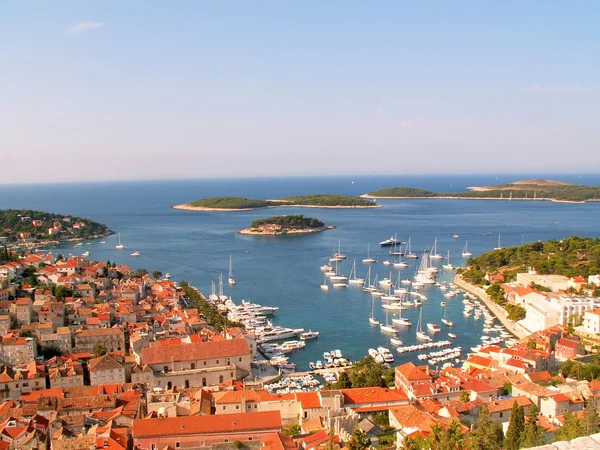 Hvar, Kroatische kust — Stockfoto