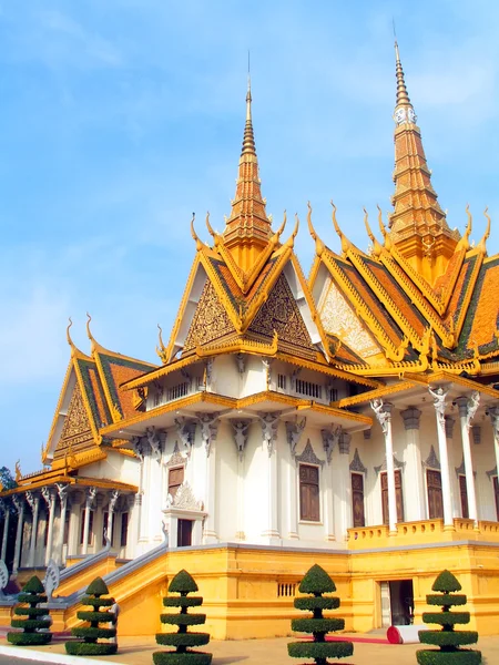 Королівський палац у Пномпені — стокове фото