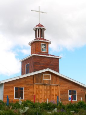 Wooden church clipart