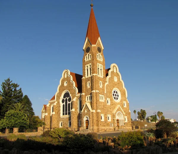 Windhoek, christuskirche — Stok fotoğraf