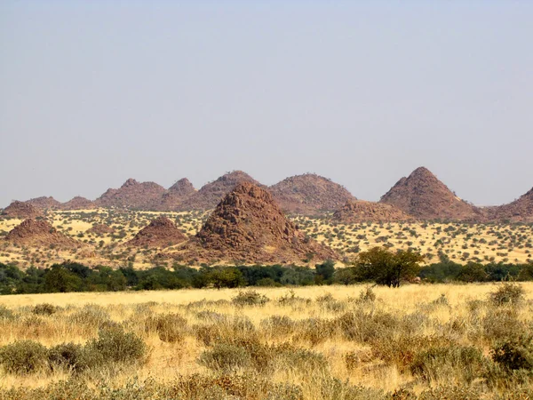Намибийский пейзаж — стоковое фото