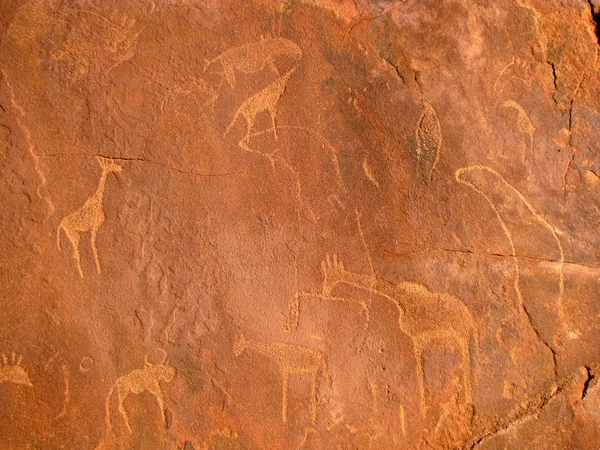 Pinturas rupestres — Fotografia de Stock