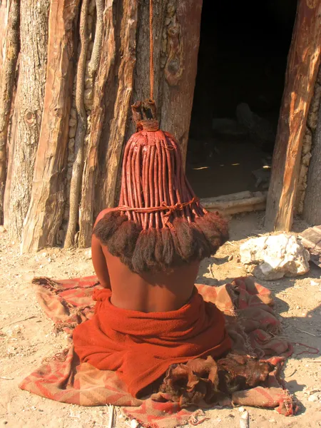 Mulher himba — Fotografia de Stock