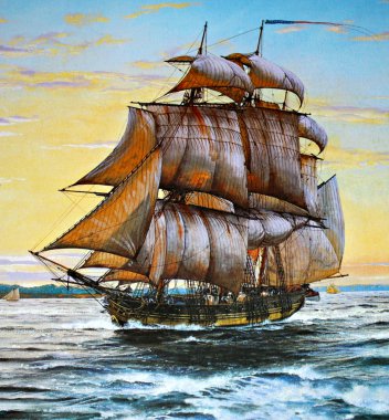 Nave seaborne, picture clipart